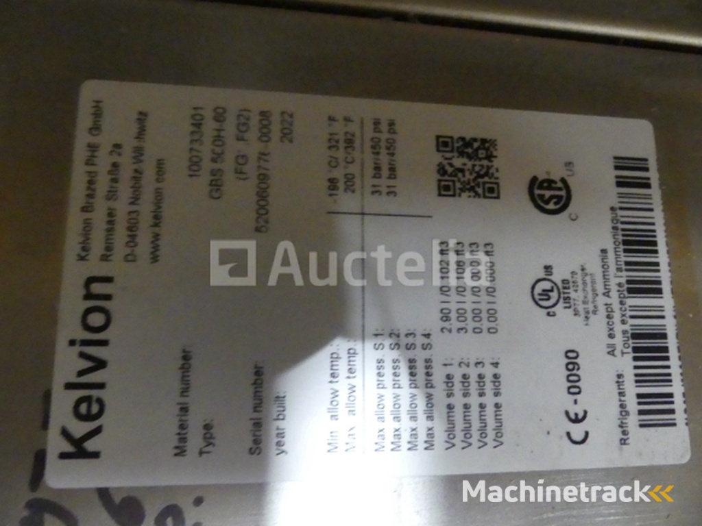 Kelvion GBS 5COH-60 platenwisselaar