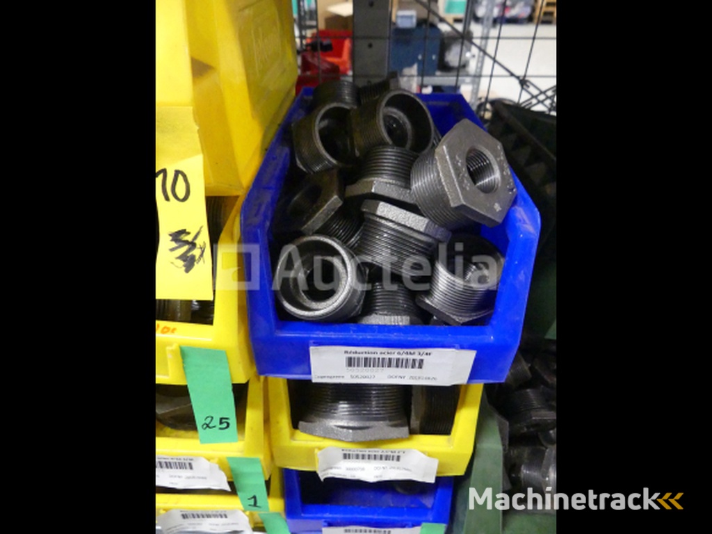 Steel reduction and caps (various dimensions)