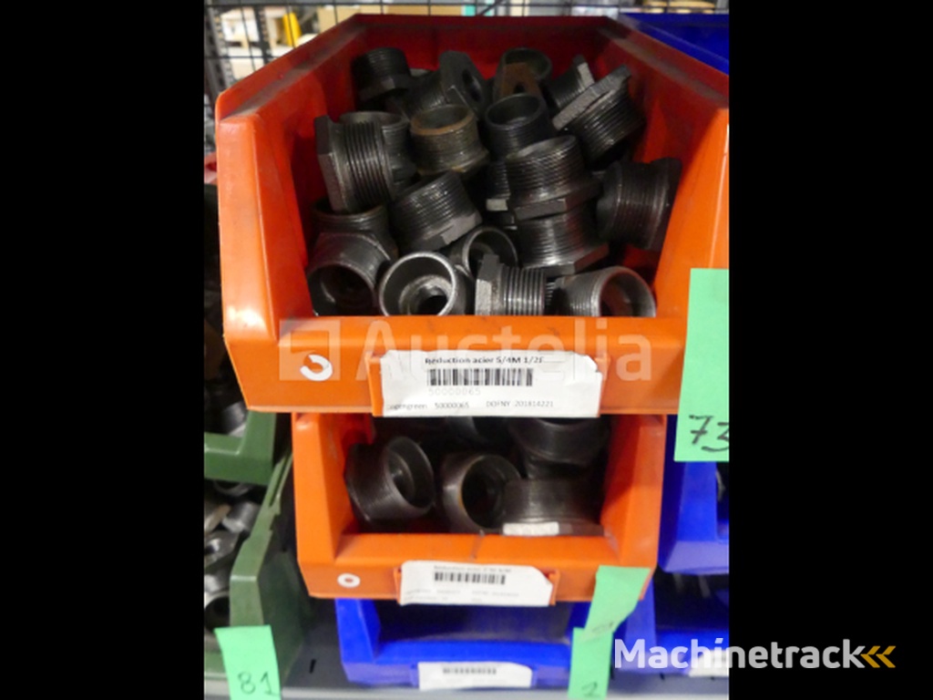 Steel reduction and caps (various dimensions)