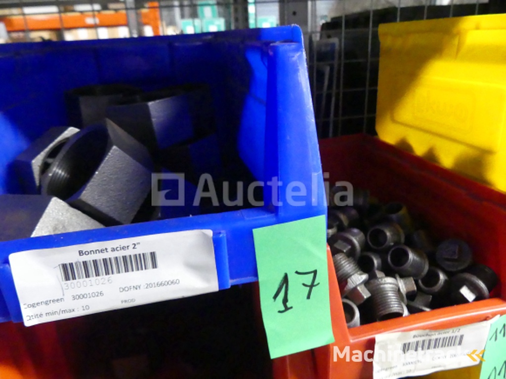 Steel reduction and caps (various dimensions)