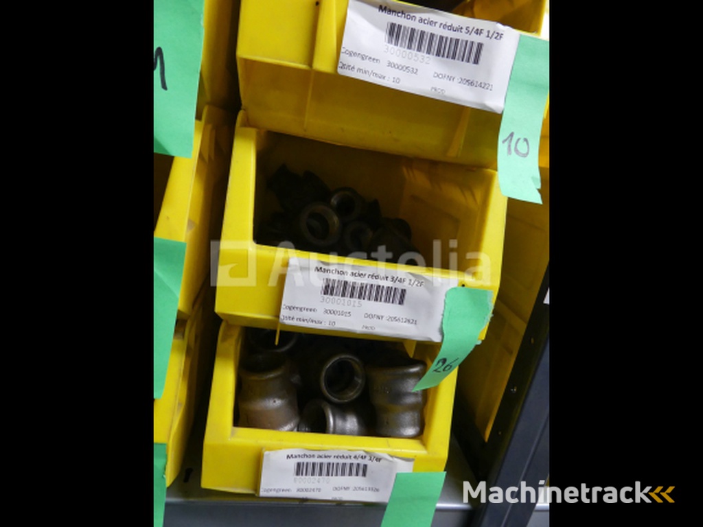 Steel reduction and caps (various dimensions)