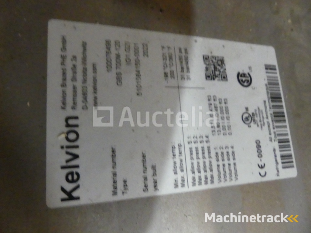 Kelvion GBS 700M-120 Plate Exchanger