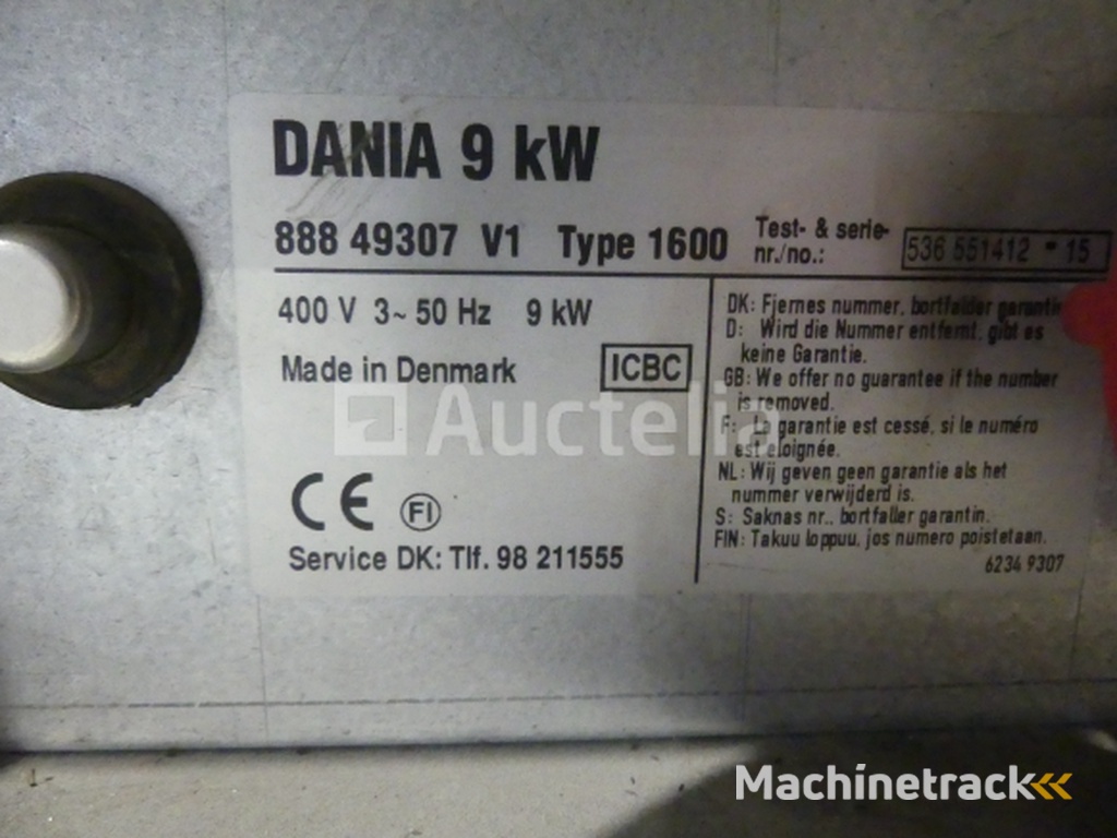 Elektrische kachel Dania 1600