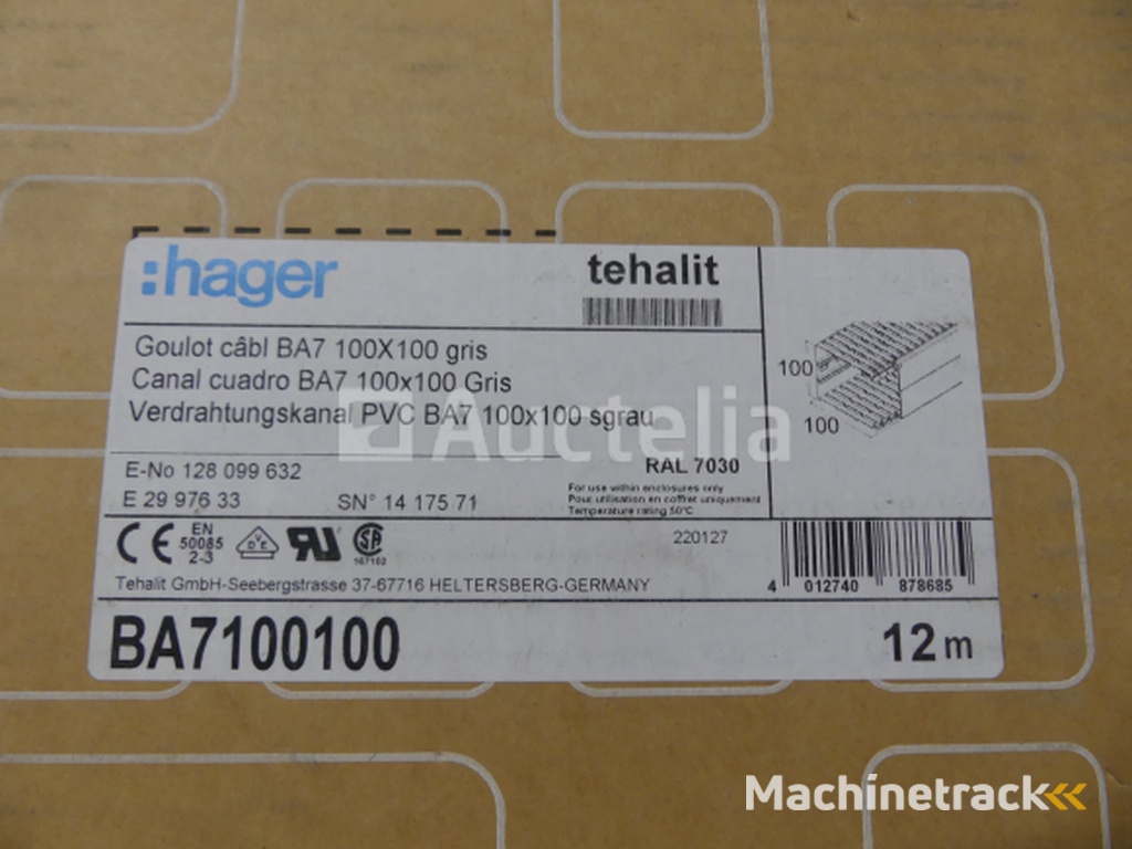 +- 20 packs of OBO/Hager plastic chutes