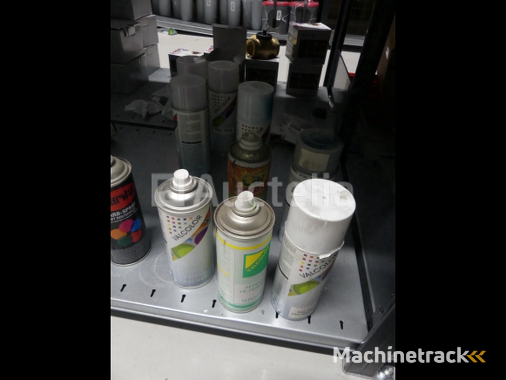 +- 80 Spray van verfsprays en verkoop van verfblikken