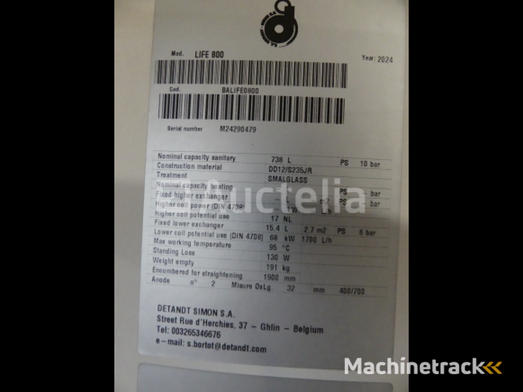 Life 800 Water Heater