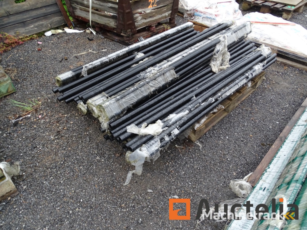 30 Paal diameter 38 mm lengte 1m60 ral 9005