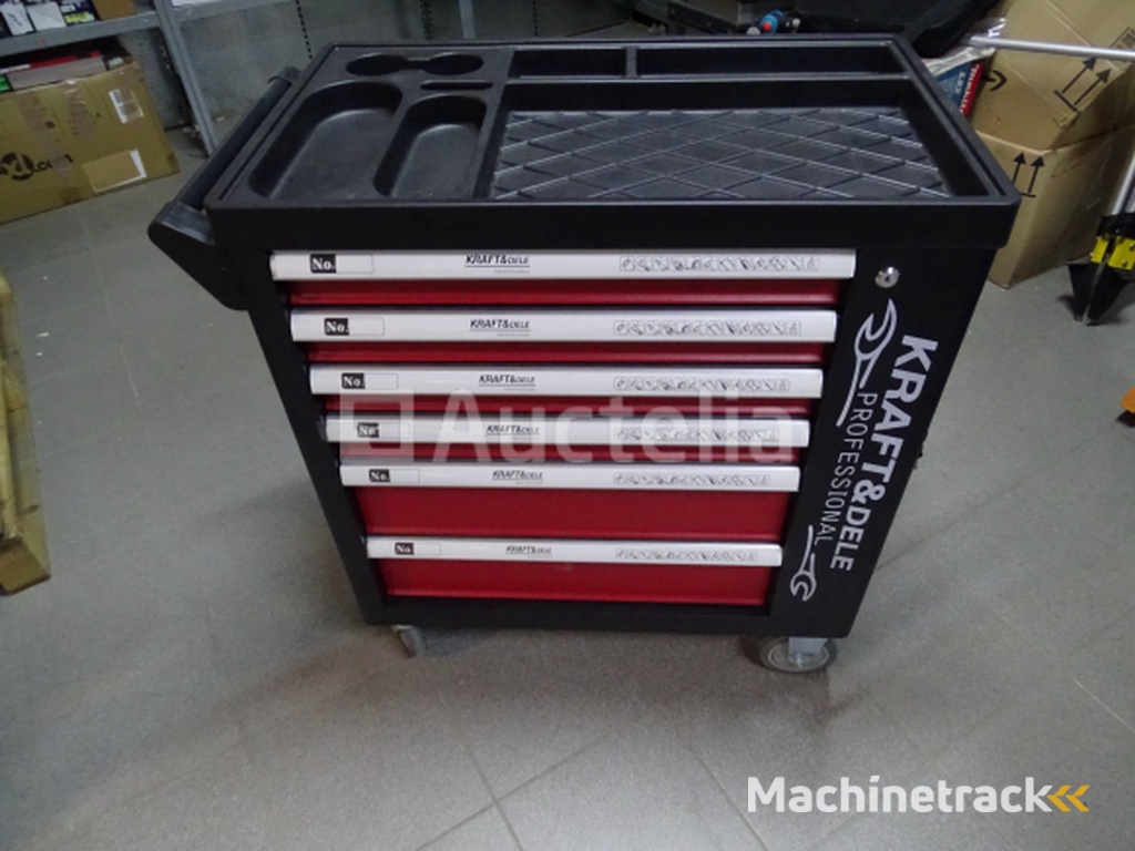 KRAFT&DELE tool trolley with 6 drawers