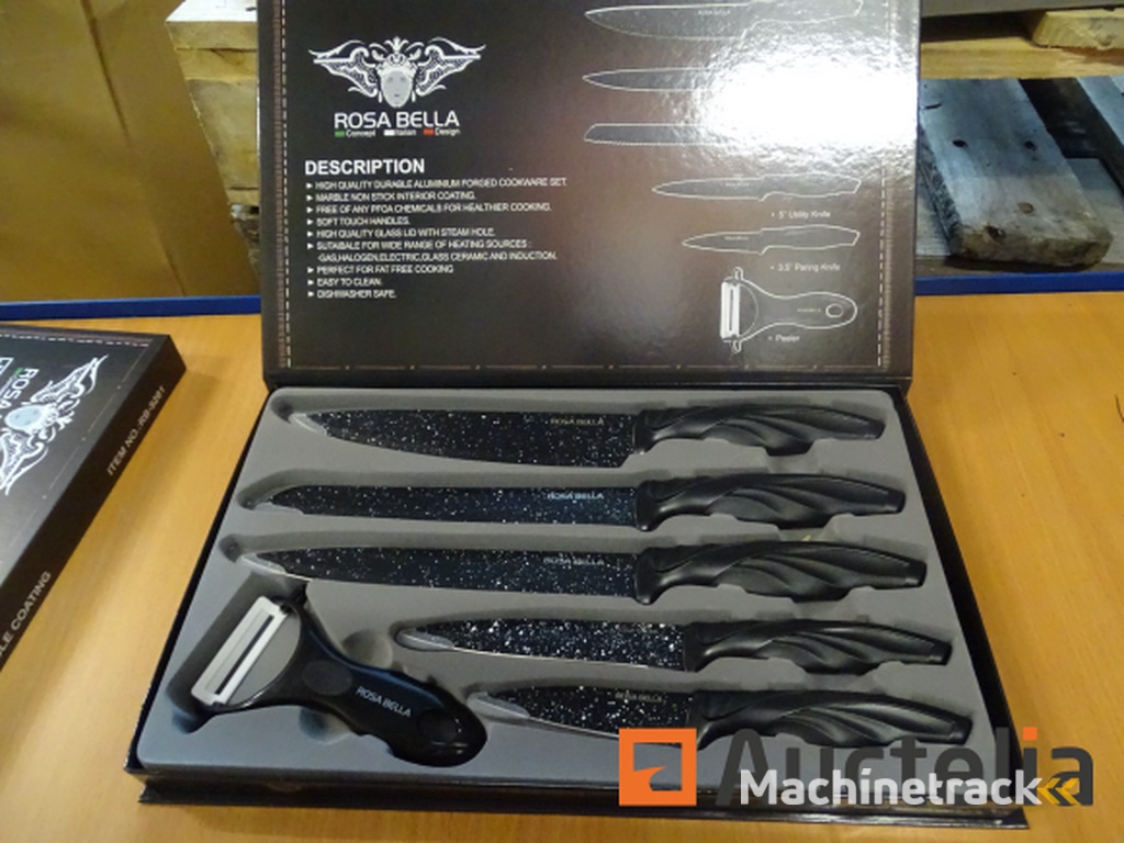 Professional knife set ROSA BELLA