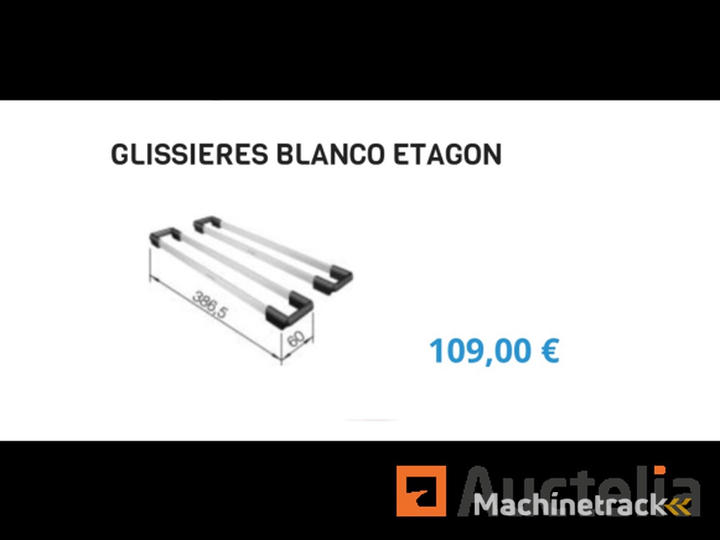 Spoelbak glijbaan set BLANCO ETAGON