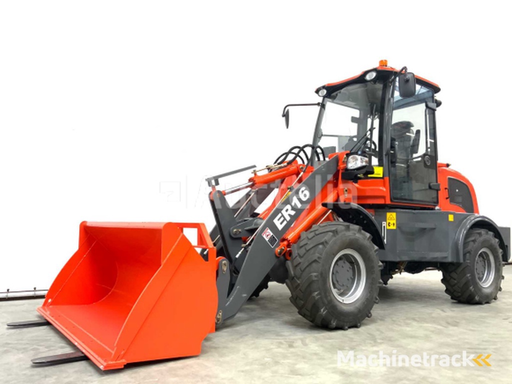 Everun - 2025 - ER16 - Articulated wheel loader with quick coupler