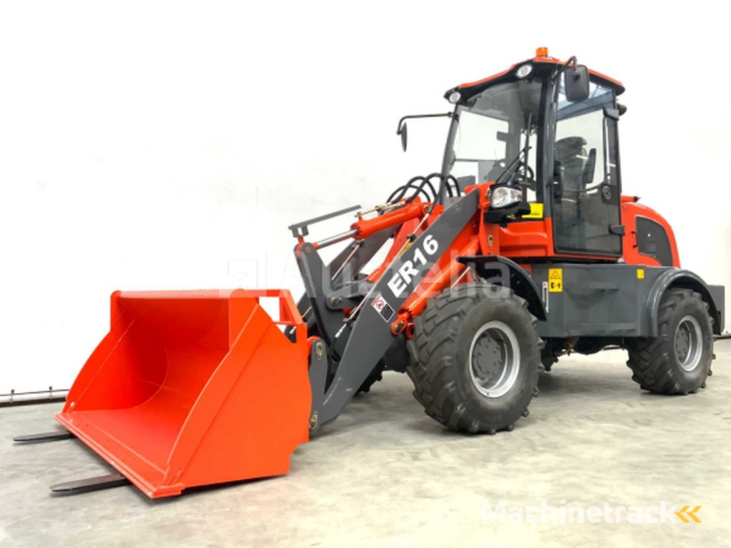 Everun - 2025 - ER16 - Articulated wheel loader with quick coupler