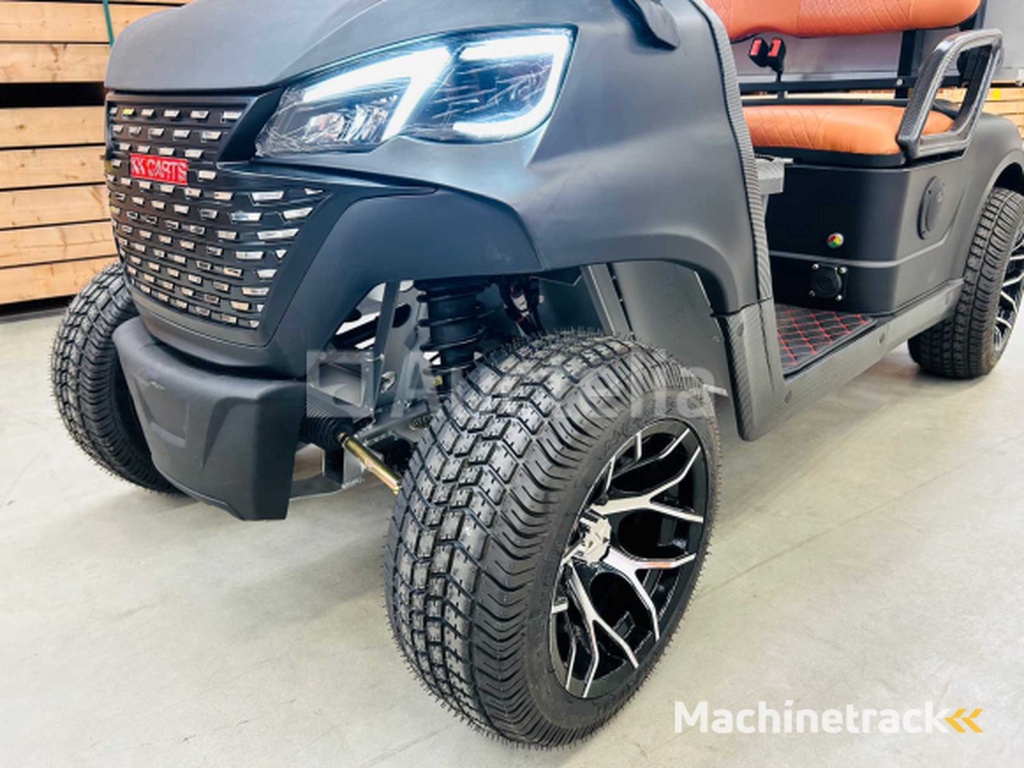 RTE - Golf cart with storage box Matt black