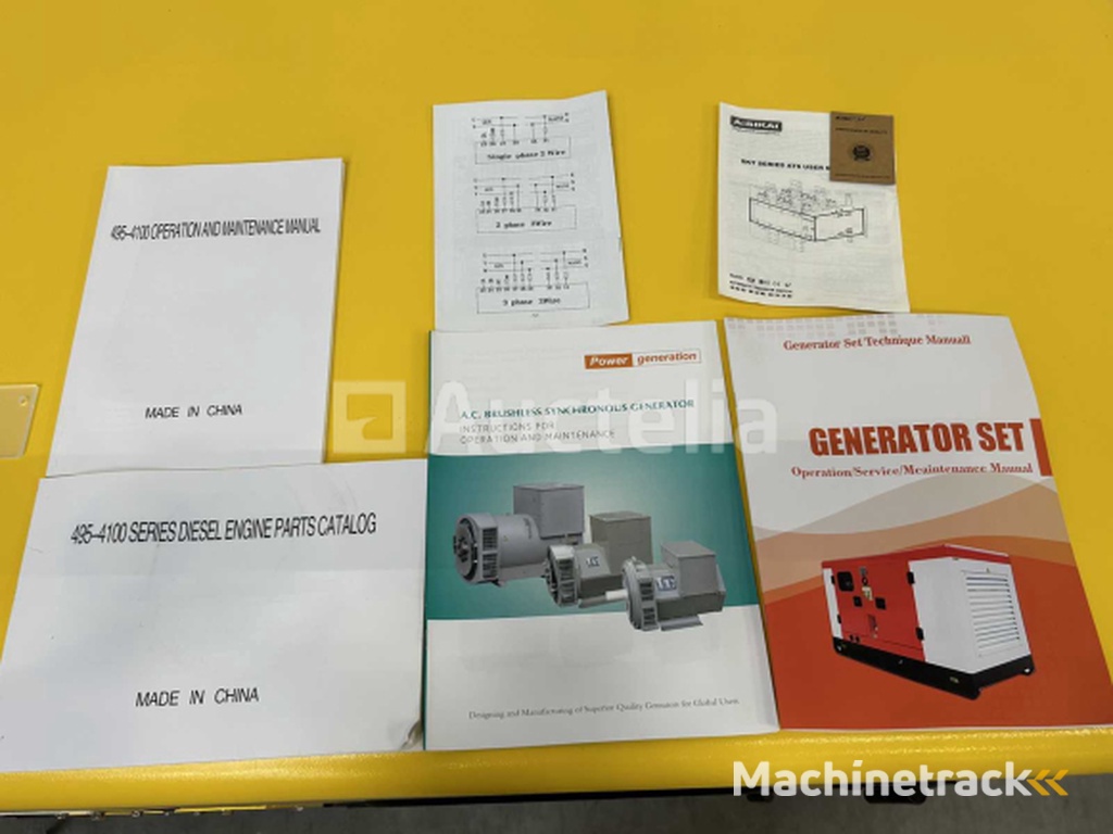 RTE 6739 emergency power generator 50KVA Ricardo