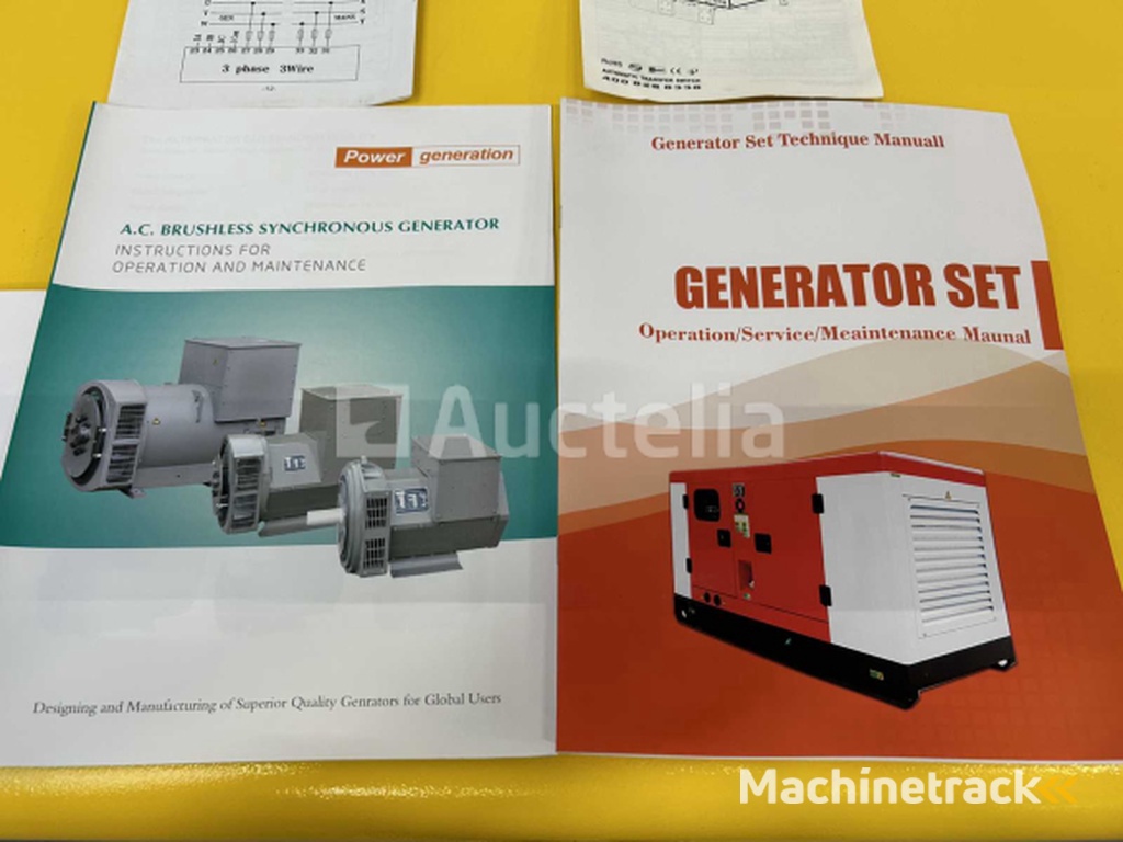 RTE 6739 emergency power generator 50KVA Ricardo