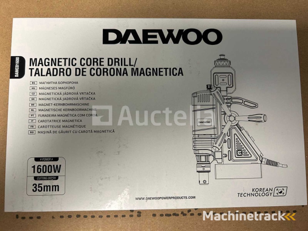 Daewoo - 2025 - DAMCD1600 - Magnetic drilling machine