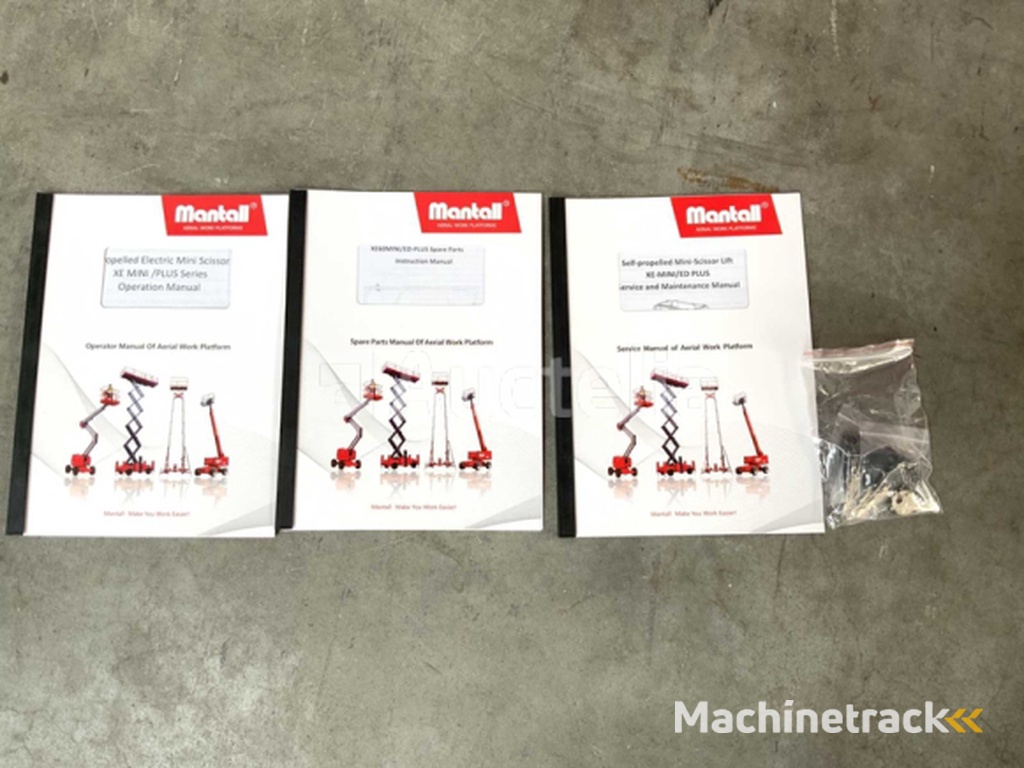 Mantall XE60 MINI scissor lift 6.4M
