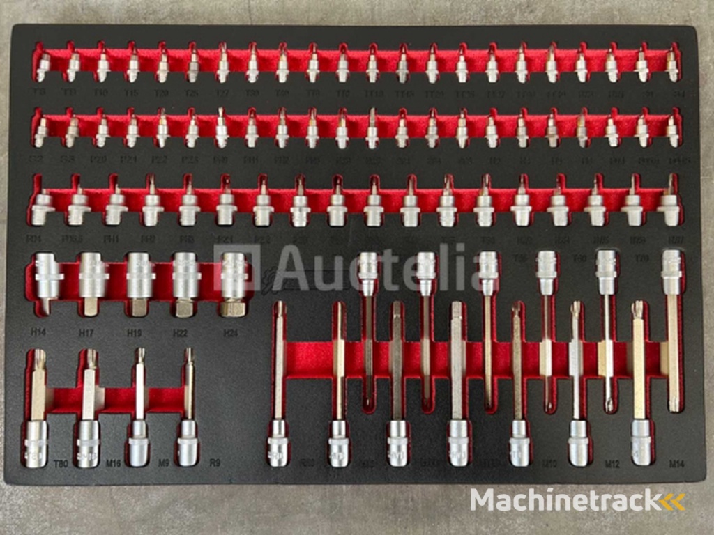 Stahltech 387-piece Tool trolley
