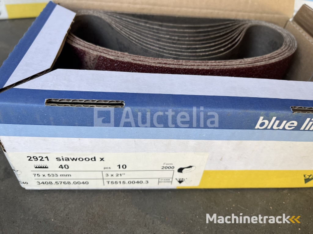 Partij schuurbanden Bleu line in 4 dozen