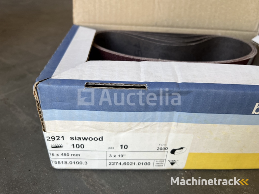 Partij schuurbanden Bleu line in 4 dozen