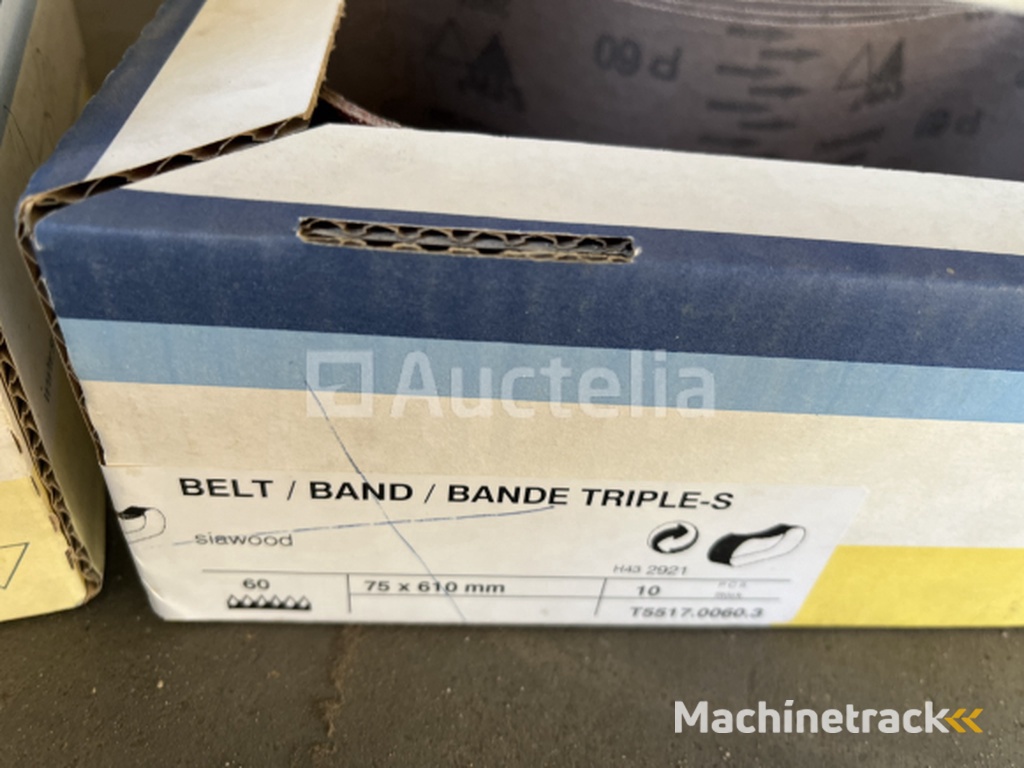 Partij schuurbanden Bleu line in 4 dozen