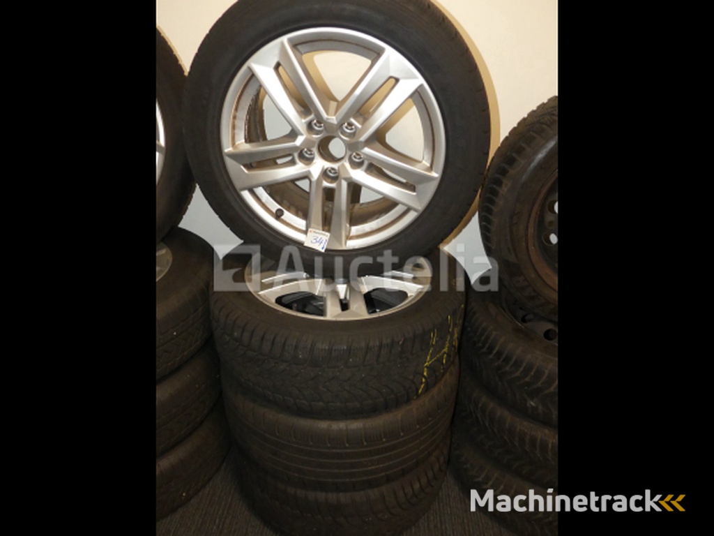 4 Winter tyres on Dunlop + Trocmoh aluminium rims