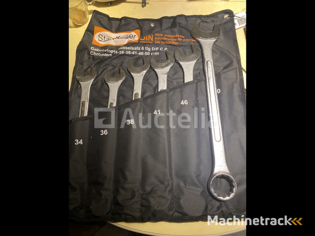 Grote Steek ringsleutel set 34-50mm