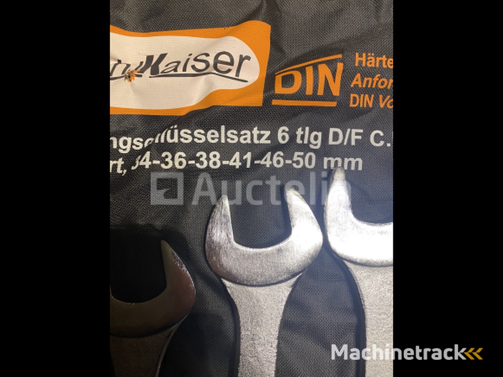 Grote Steek ringsleutel set 34-50mm