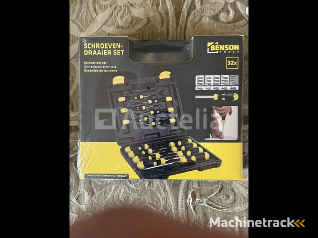 32 delige schroevendraaier set in koffer