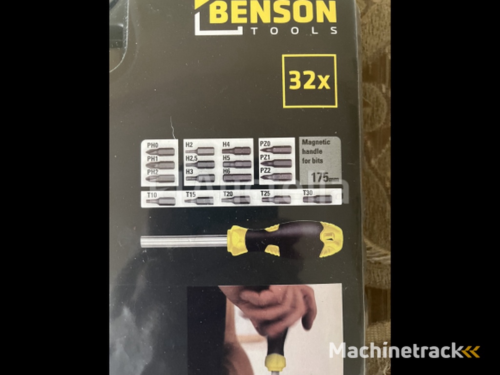 32 delige schroevendraaier set in koffer