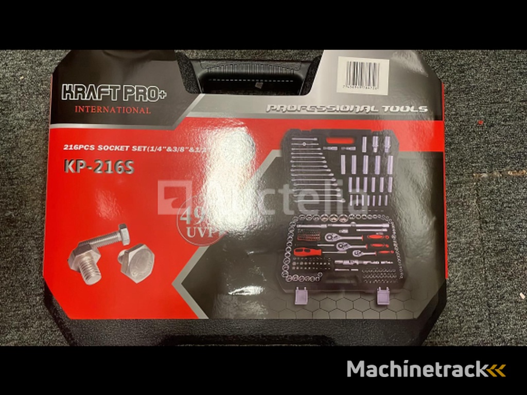 216 delige gereedschap set