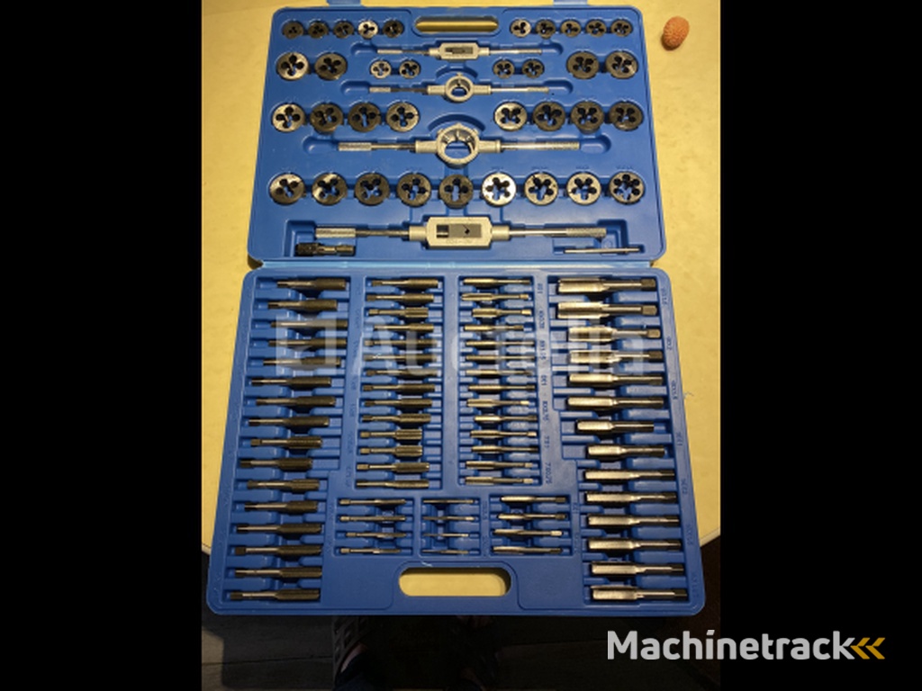 Tap en snij set 110-delig metrisch tungsten staal