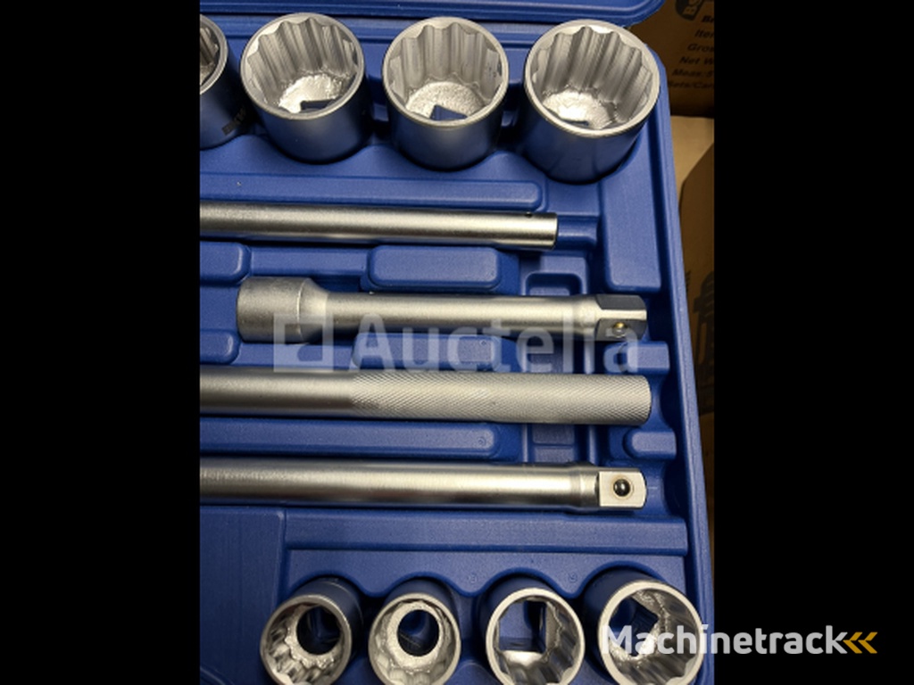 21 delige multi doppen set 3/4 19-50mm