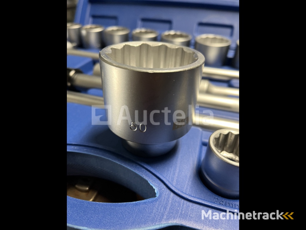 21 delige multi doppen set 3/4 19-50mm