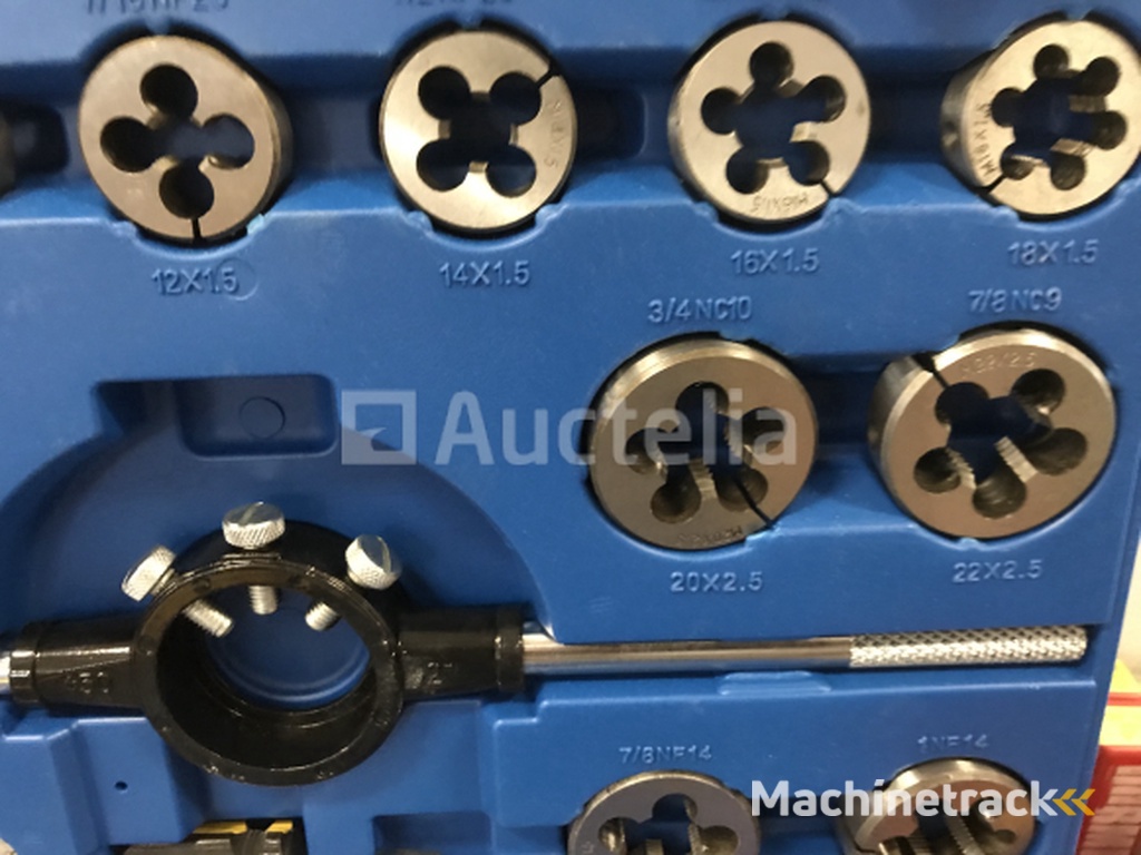 Tap en snij set 45-delig metrisch tungsten staal