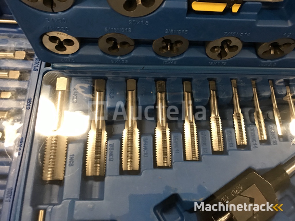 Tap en snij set 45-delig metrisch tungsten staal