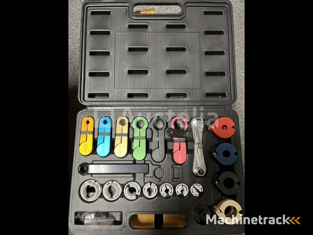 Leiding-verbinding ontgrendelset, 22-dlg