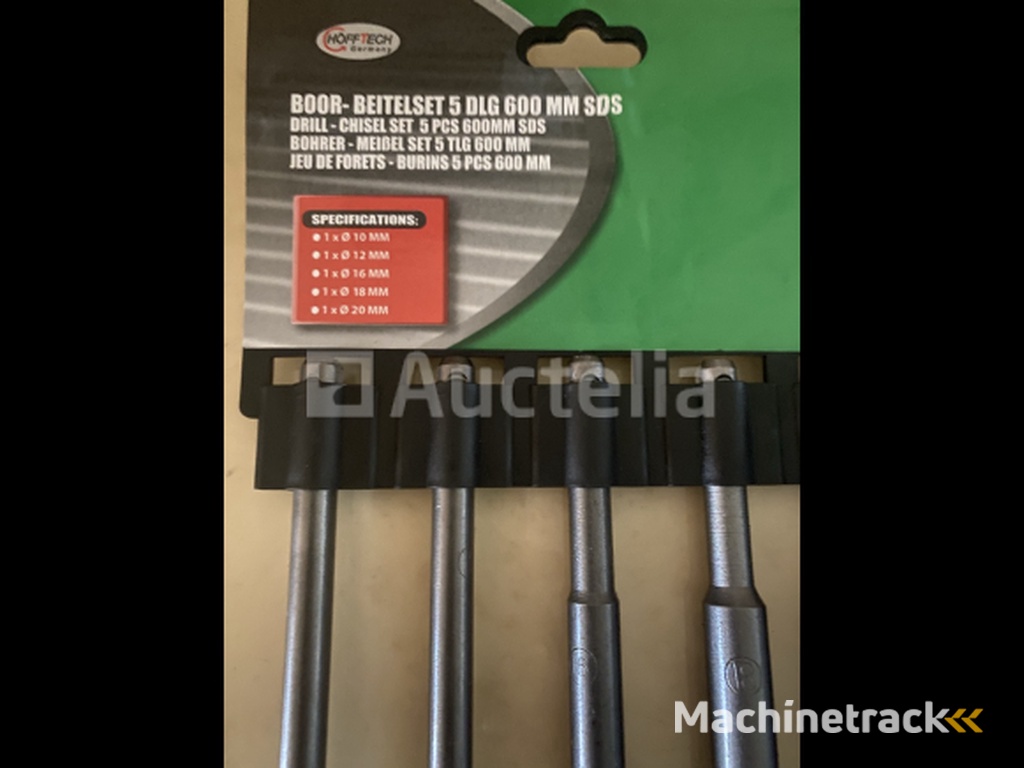 5 delige SDS steenboren set 600mm