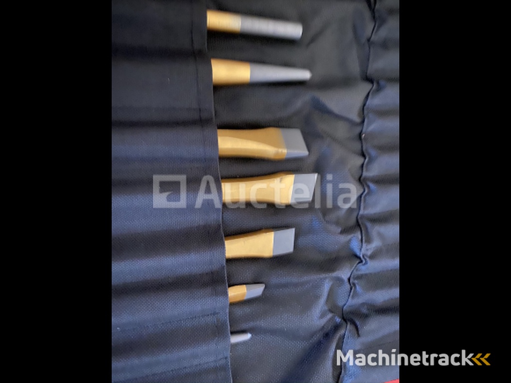 Beitel en doorslagen set 28-dlg. CV