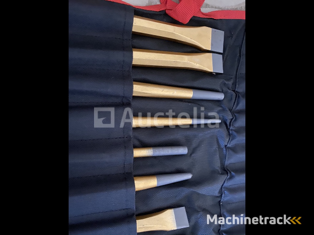 Beitel en doorslagen set 28-dlg. CV