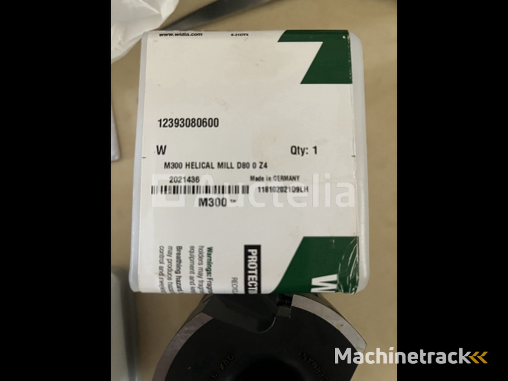 Widia 2021436  M300 Helical mill D80 o Z4