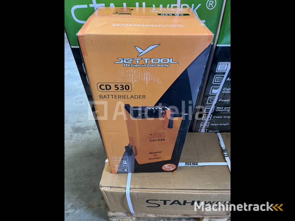 Jettool CD530 acculader 12/24V 16A 9500W