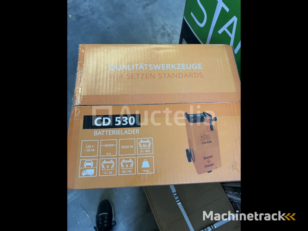 Jettool CD530 acculader 12/24V 16A 9500W