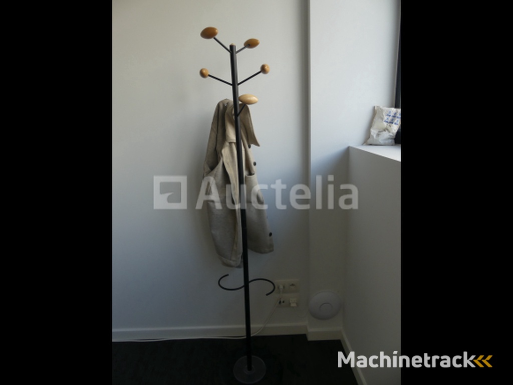 Straight desk + armchair + chairs + FAMO wardrobe