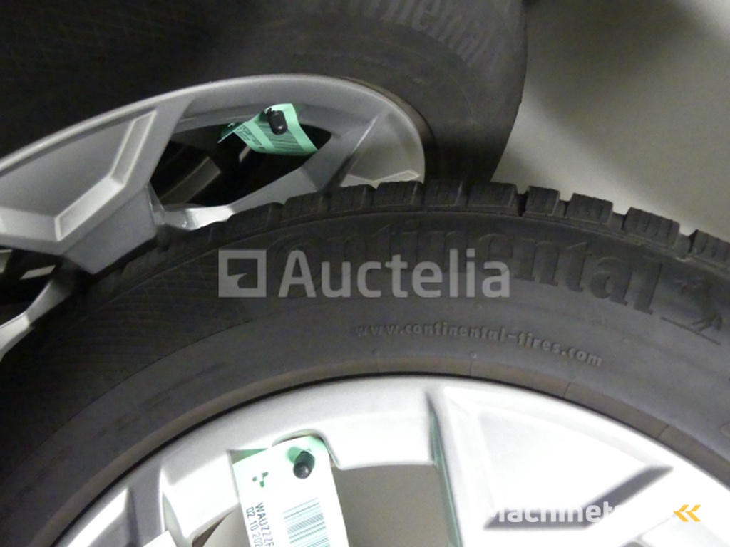 4 Winter tyres on aluminium rims Continental Wintercontact TS850P - 215/65 R17