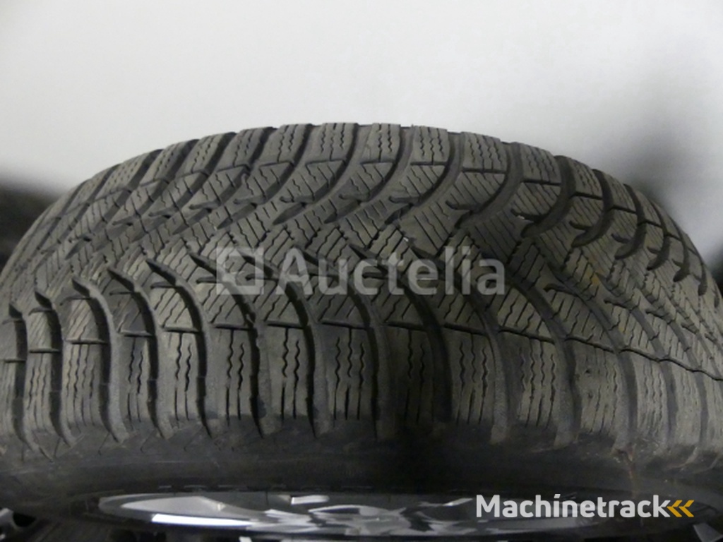 4 Winter tyres on Michelin Alpin sheet metal rims - 195/65 R15
