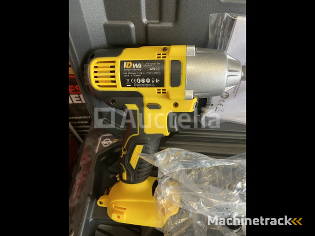 Accu slijper en slagmoersleutel set 36V 4AH