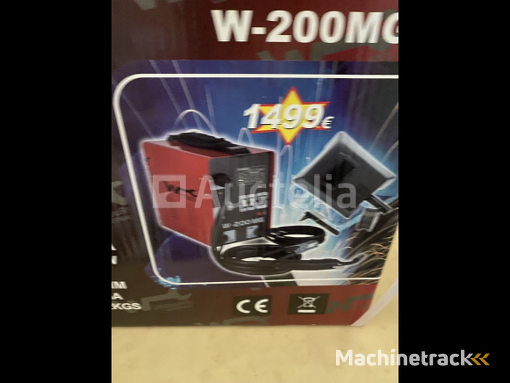 Wurzburg W-200MG lasapparaat gevulde draad