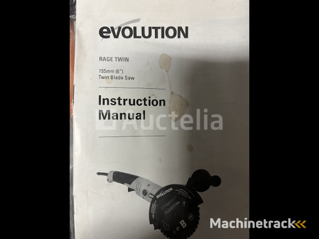 Evolution Rage Twin hand cirkelzaag