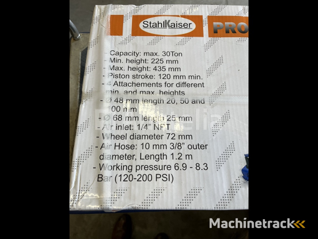 Pneumatische garagekrik 30 ton Stahlkaiser